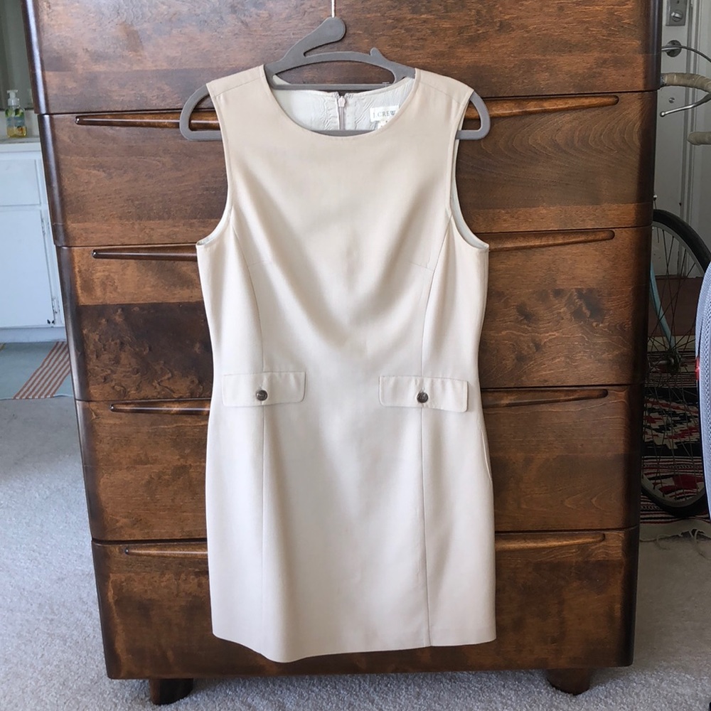 J. Crew natural color dress